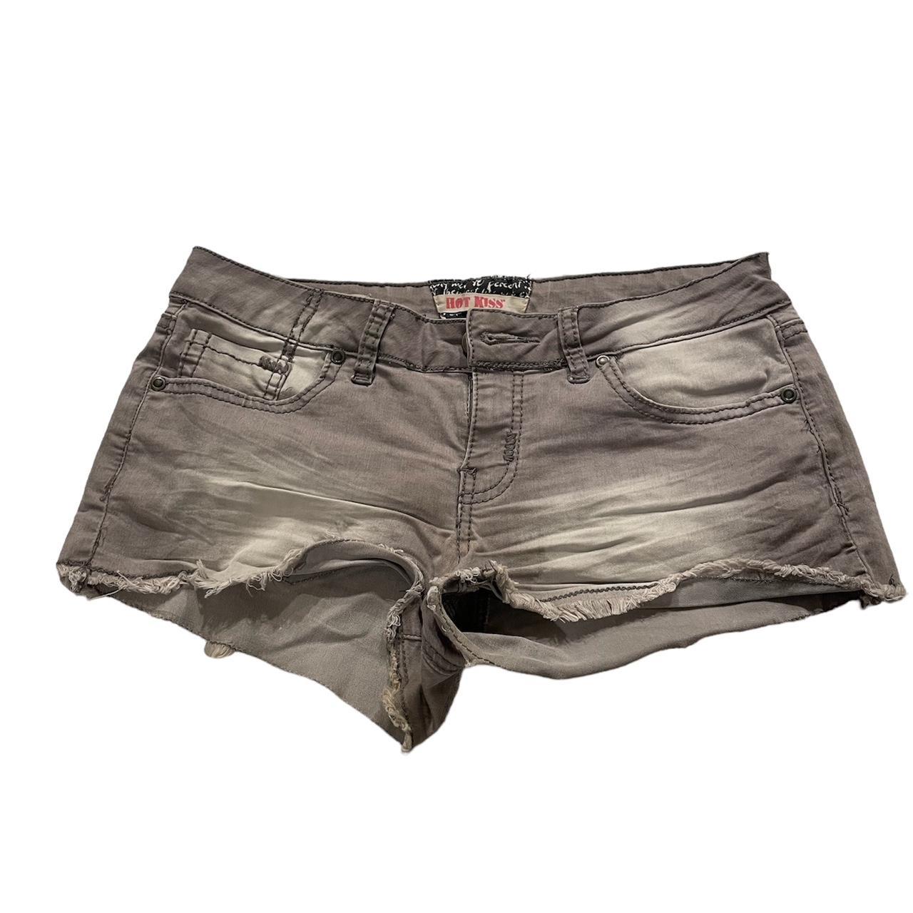 Hot Kiss Grey Booty Shorts Used a few times but... Depop