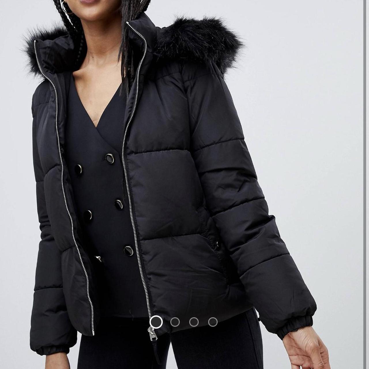 Pimkie hooded faux fur coat online