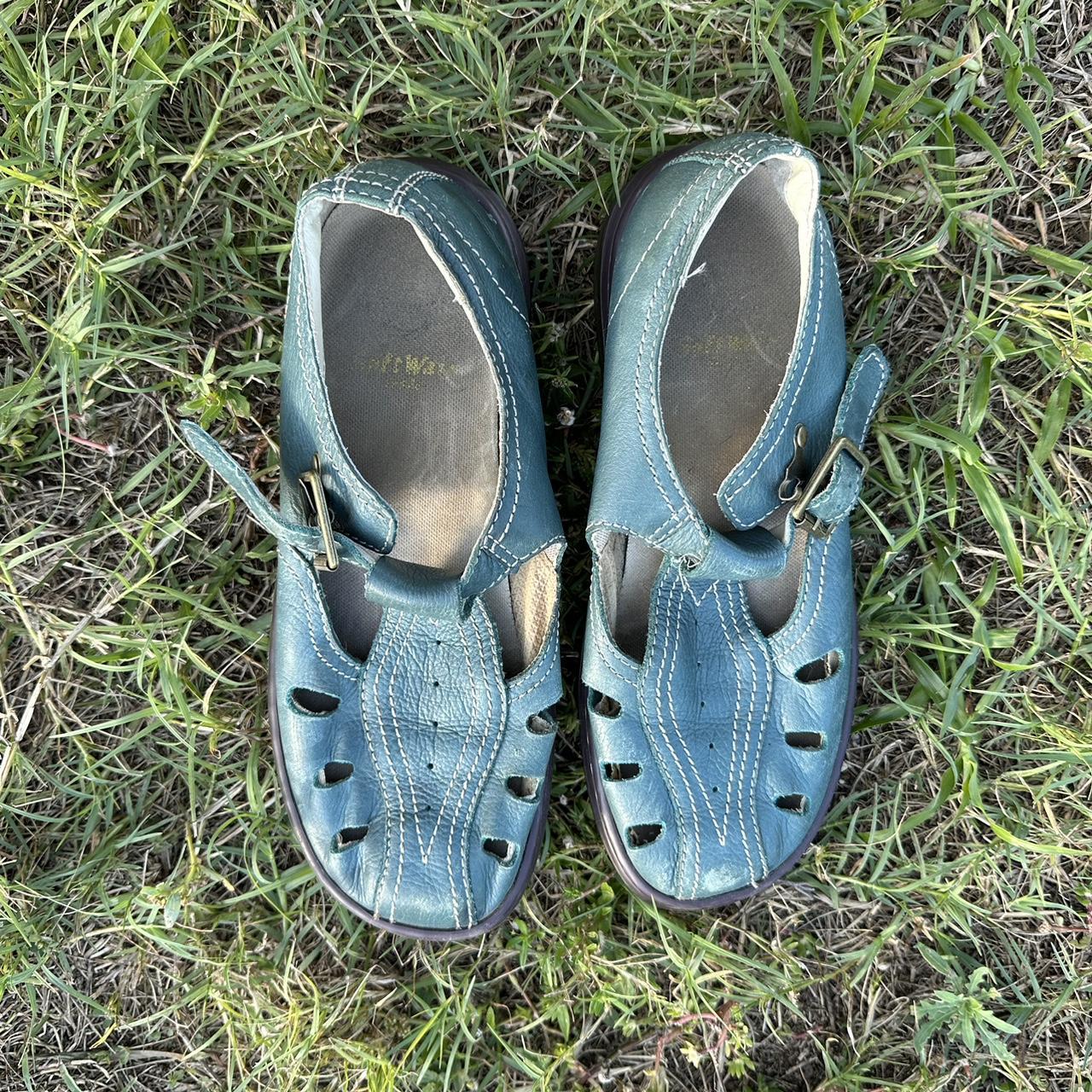 Vintage cute lil Dr. Marten sandals skipping... Depop