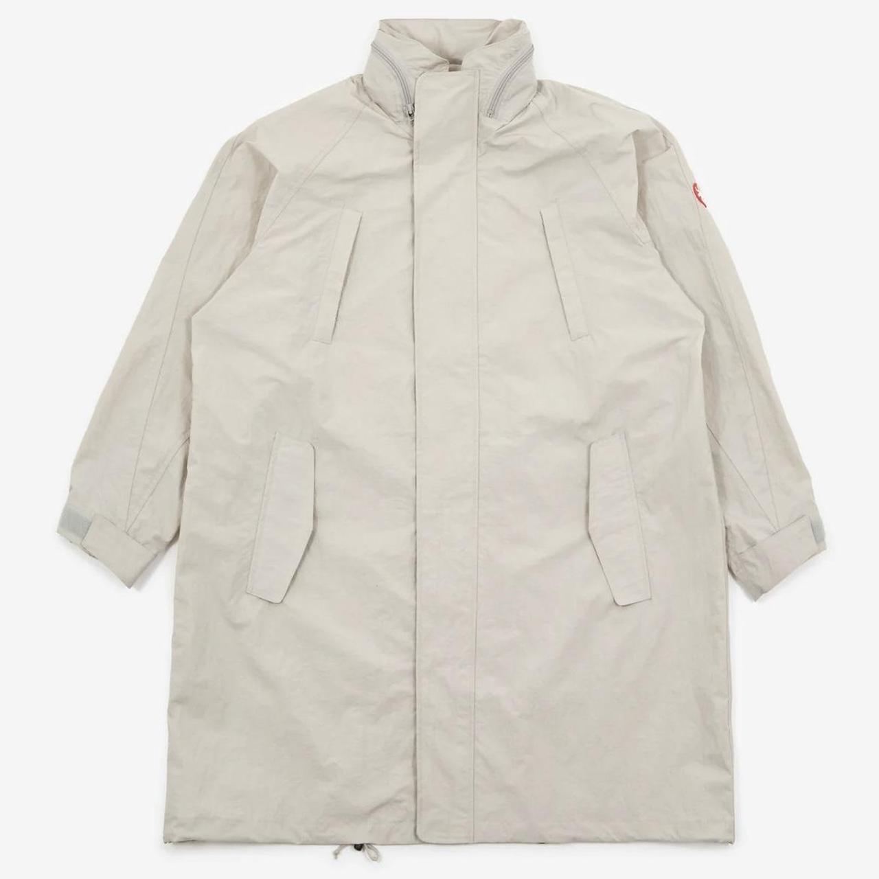 WANTED Cav Empt Nylon Zip Over Coat Grey Depop   P0 