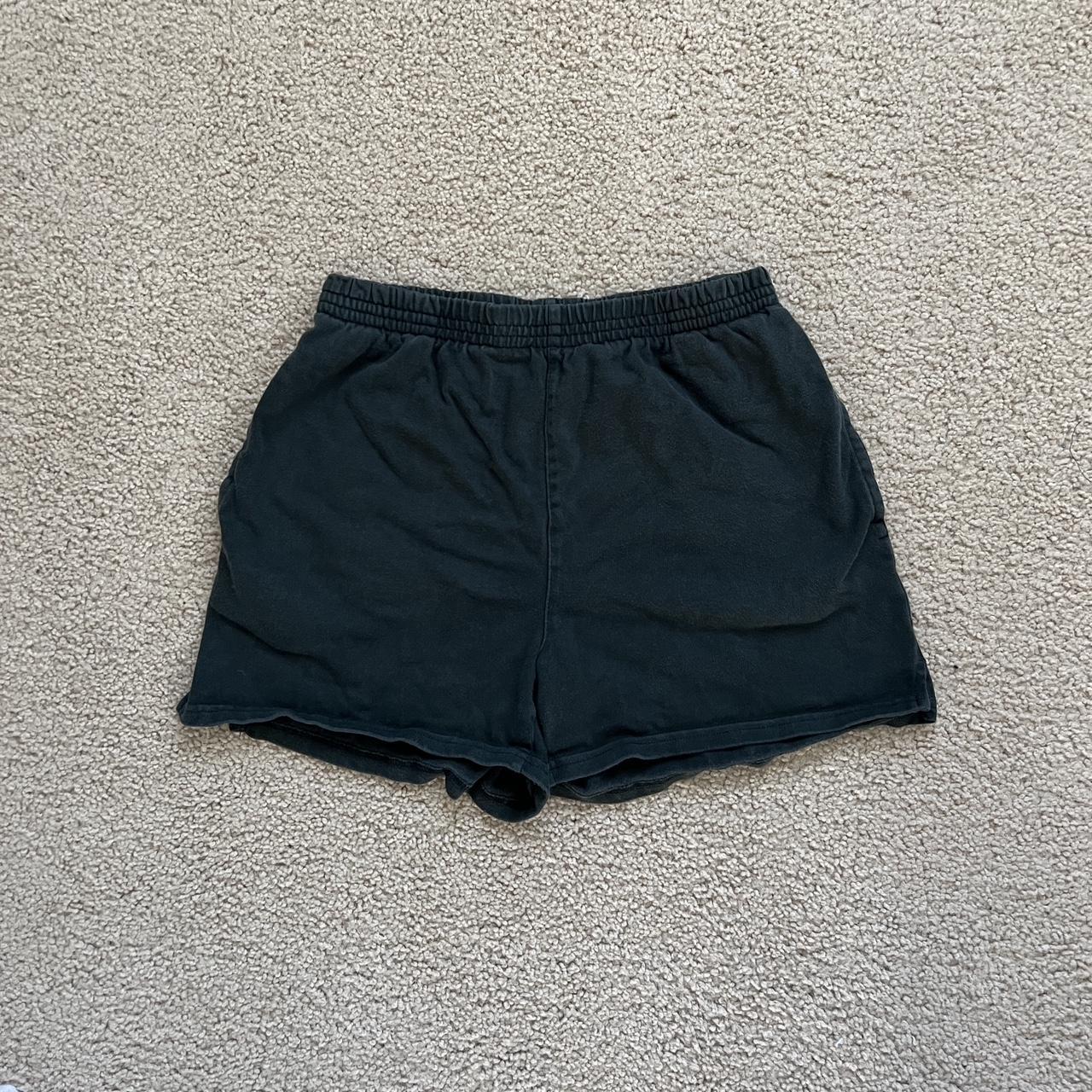 Brandy Melville Women's Green Shorts Depop