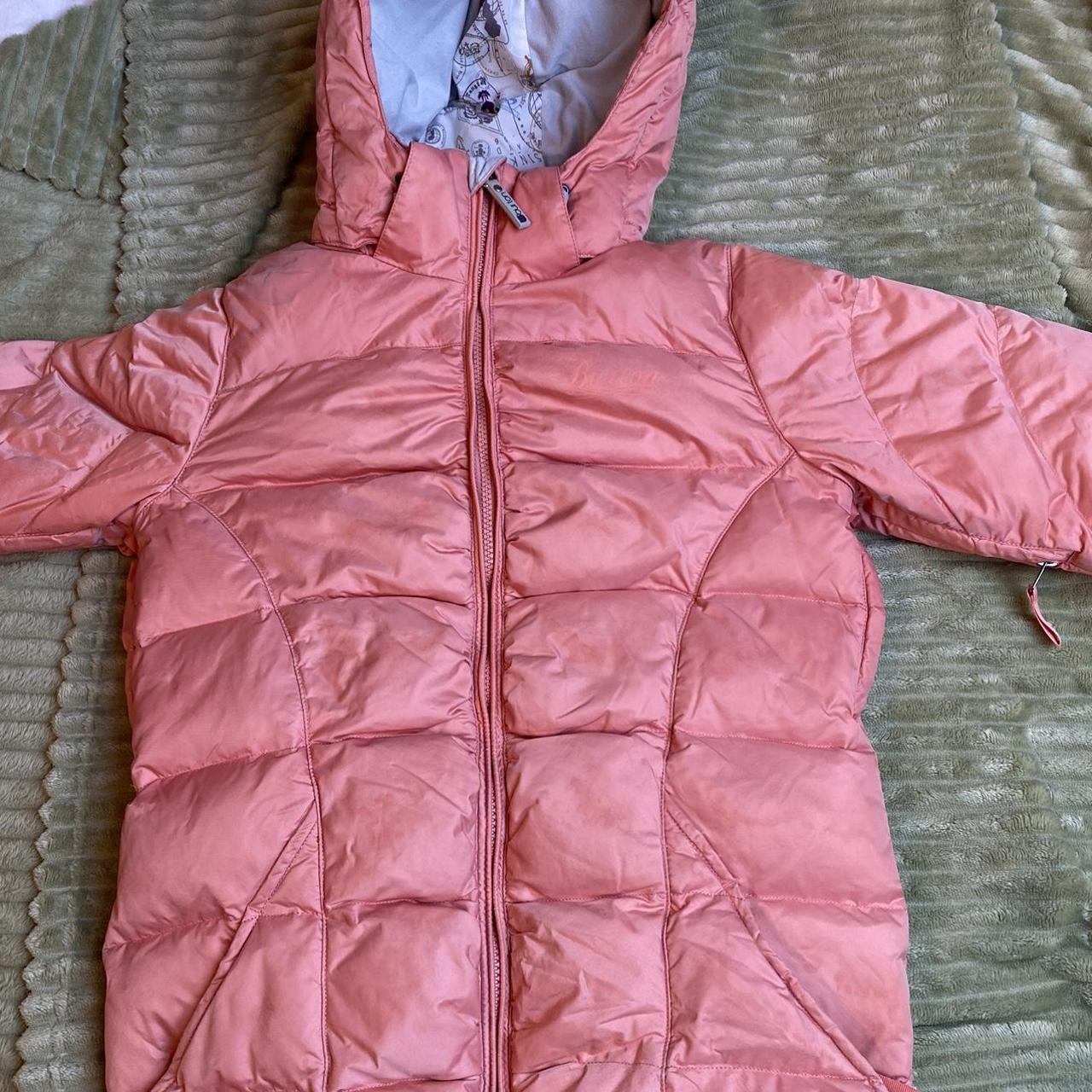 coral burton ski jacket great condition from 00s... - Depop