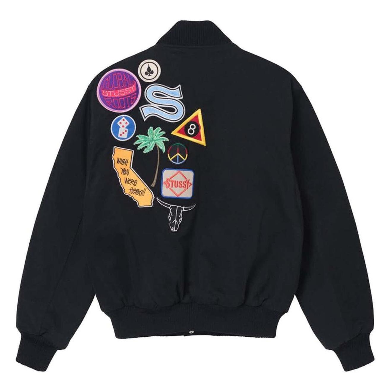 Stussy Souvenir Stadium Bomber Jacket Size Small | Depop Stussy Souvenir Stadium Bomber Jacket Size Small | Depop