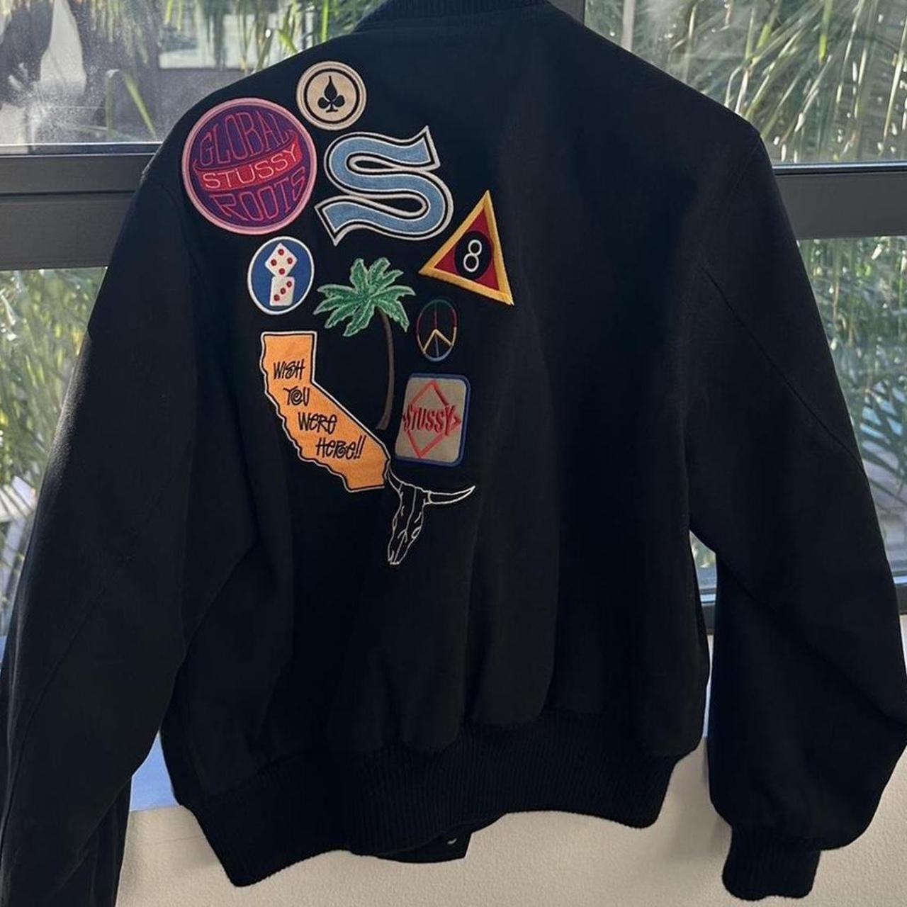 ジャケット・アウター STUSSY SOUVENIR STADIUM BOMBER Stussy Souvenir Stadium Bomber Jacket