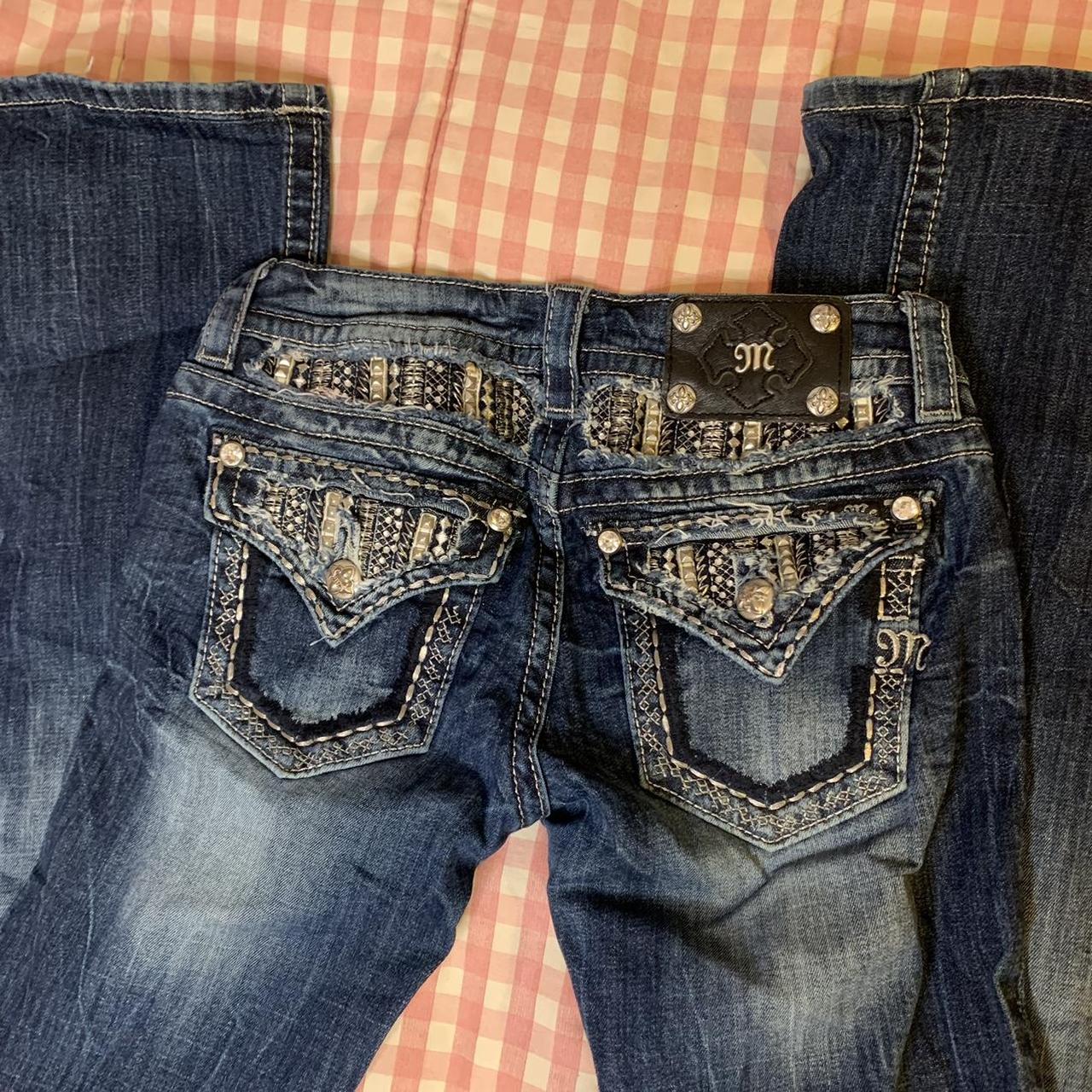 miss me jeans these are truly my favorite pants ever... - Depop