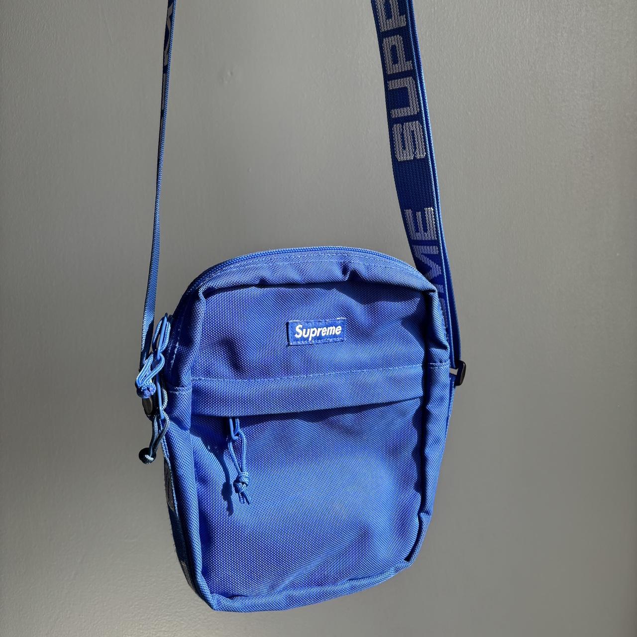 Blue supreme crossbody bag best sale