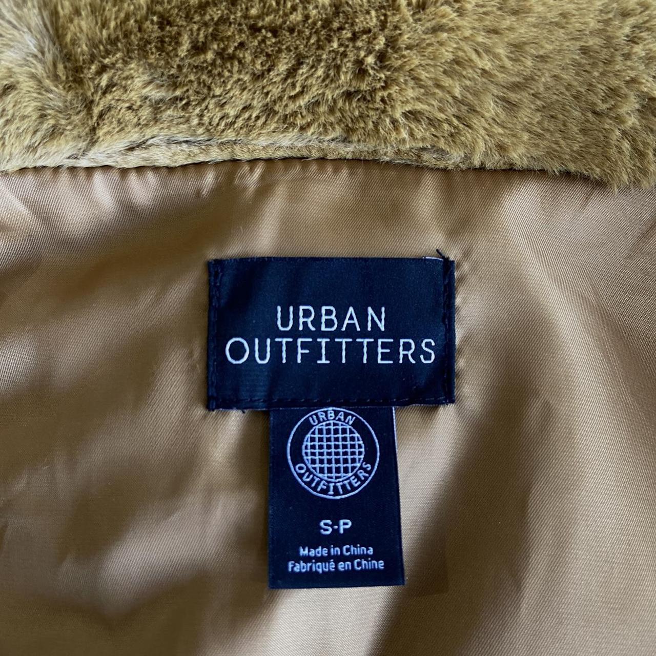 Urban Outfitters oversized winter fur coat Size... - Depop