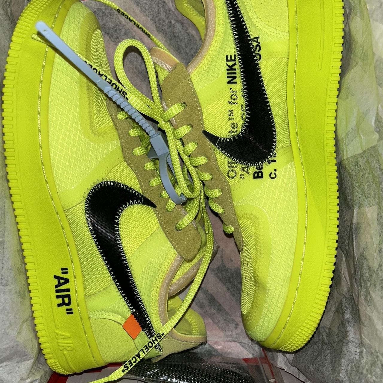 offwhite air force 1 yellow