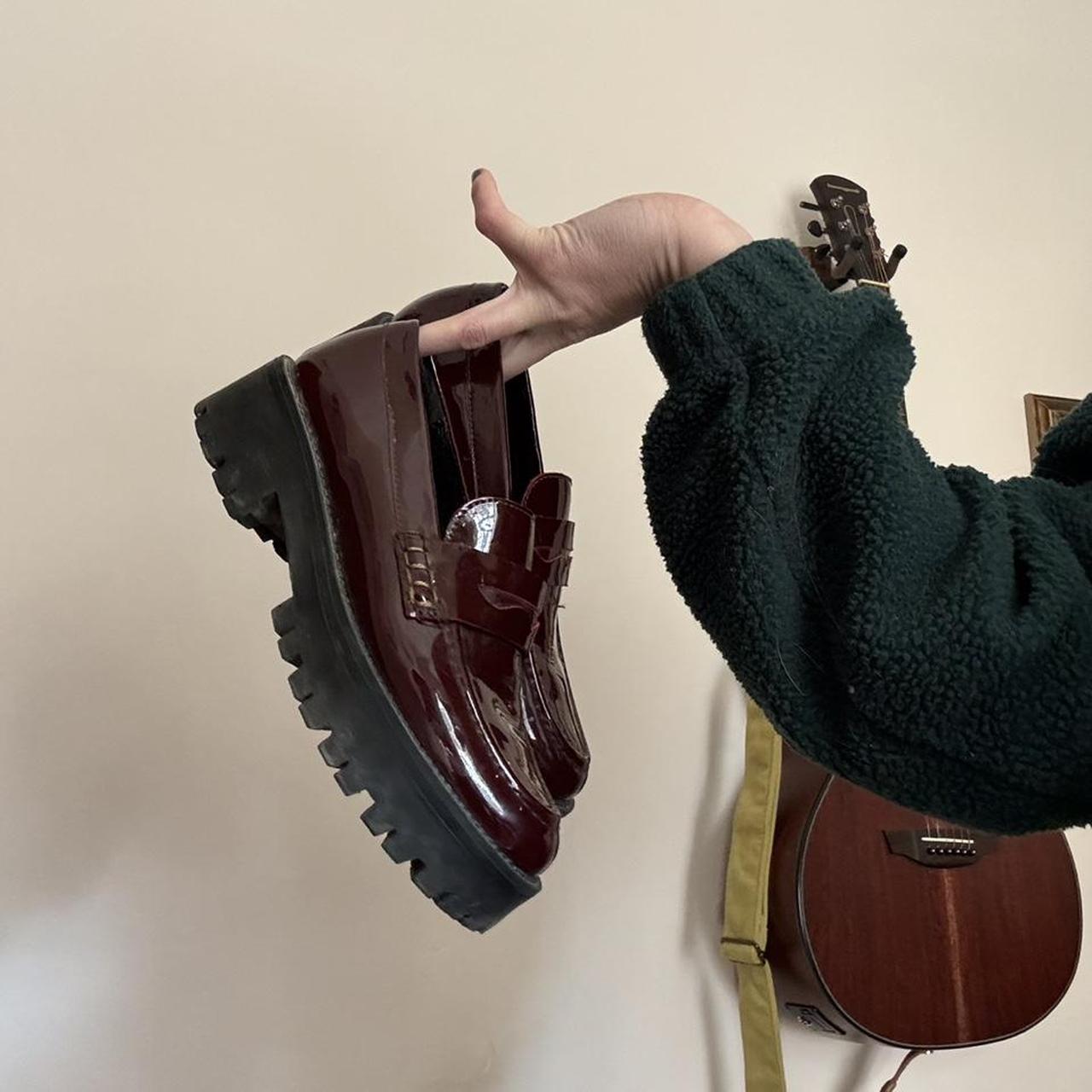 steve madden chunky loafers