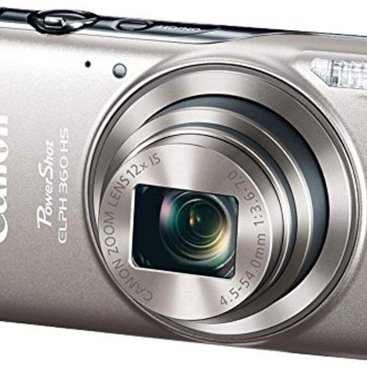 Canon PowerShot ELPH 360 HS 12X Optical Zoom Digital... - Depop