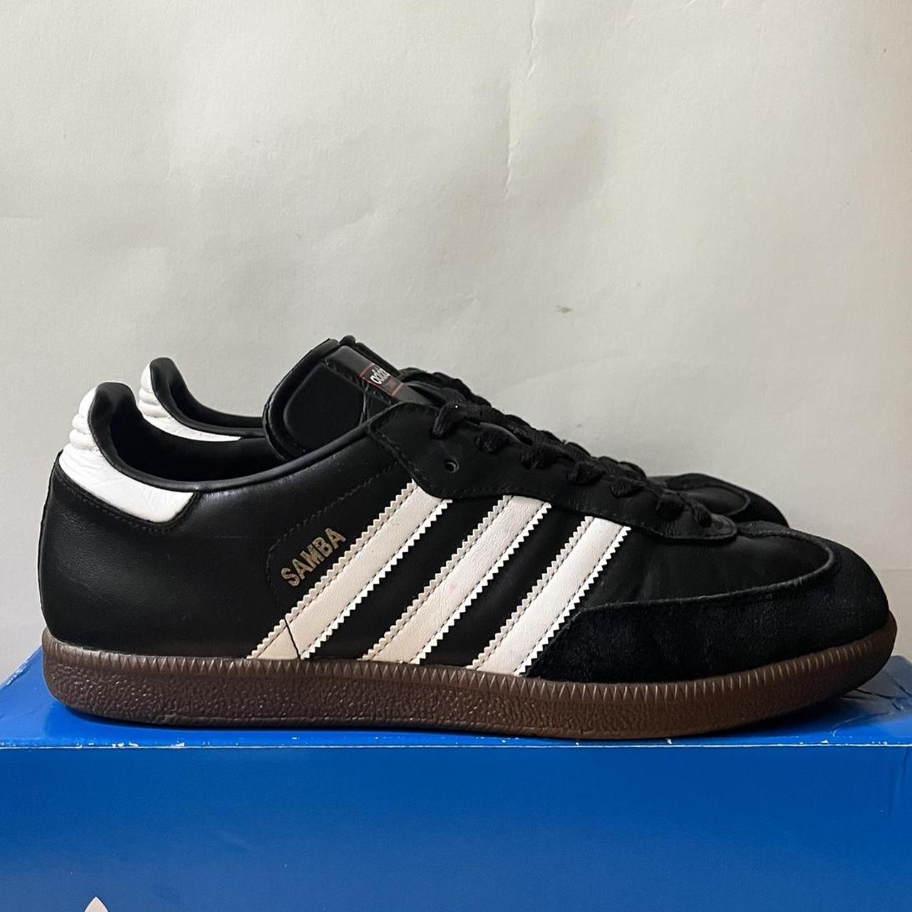 Adidas Men's Black and White Trainers | Depop