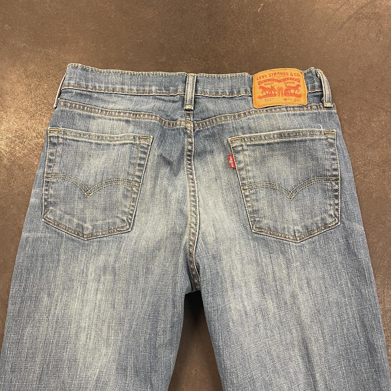 Modern Levi 514 Jeans. Waist Is 31” And Length Is - Depop