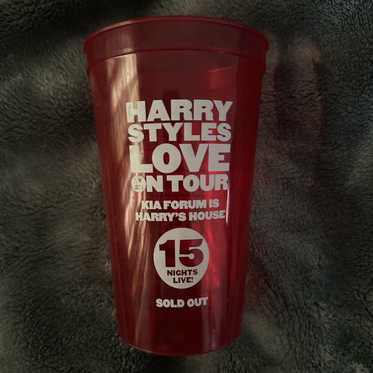 harry styles themed starbucks cup 🍒🍉⭐️ tpwk - Depop