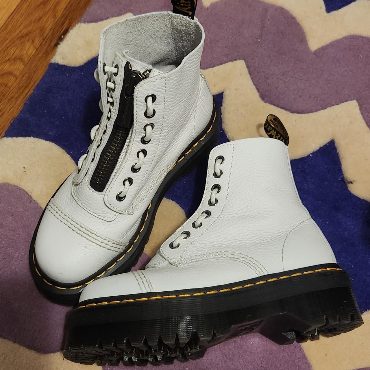white doc martens sinclair