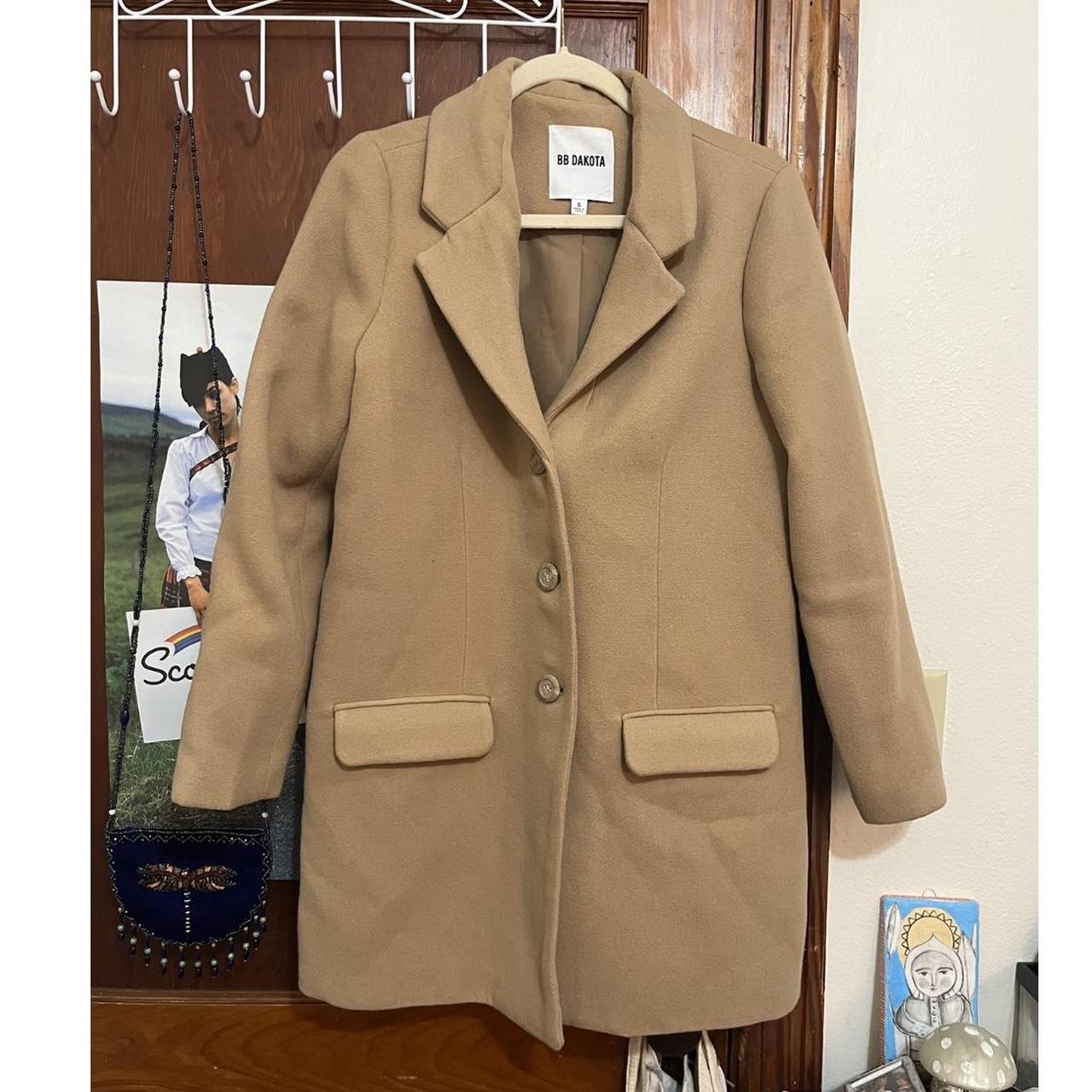 Bb dakota store camel coat