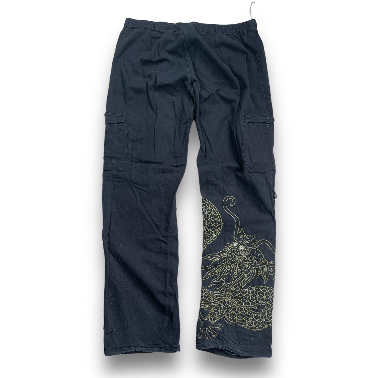 5342 Cyber Skeleton Loose Snopants Black – Maharishi