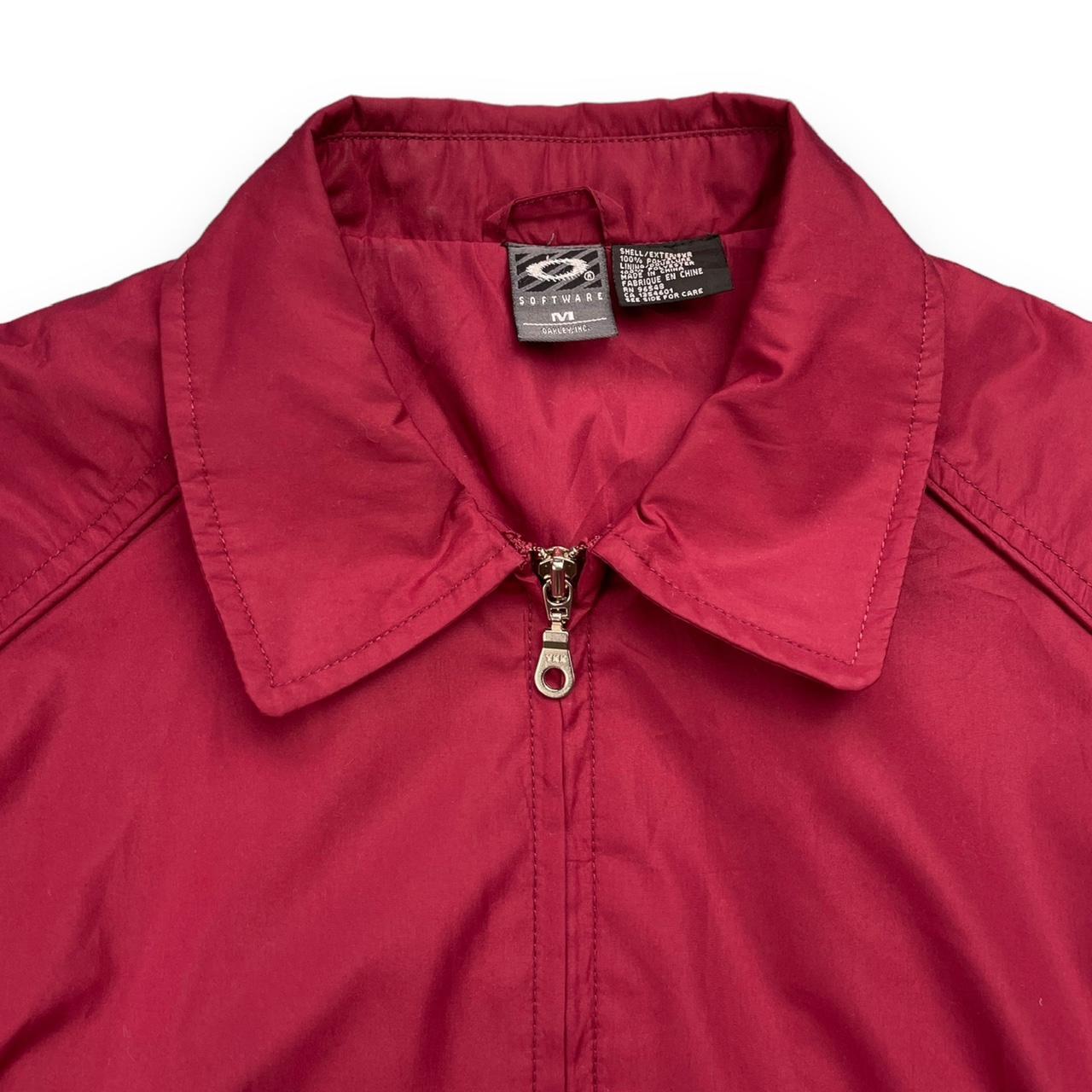 90's Oakley Software Utility Jacket , Burgundy/Red