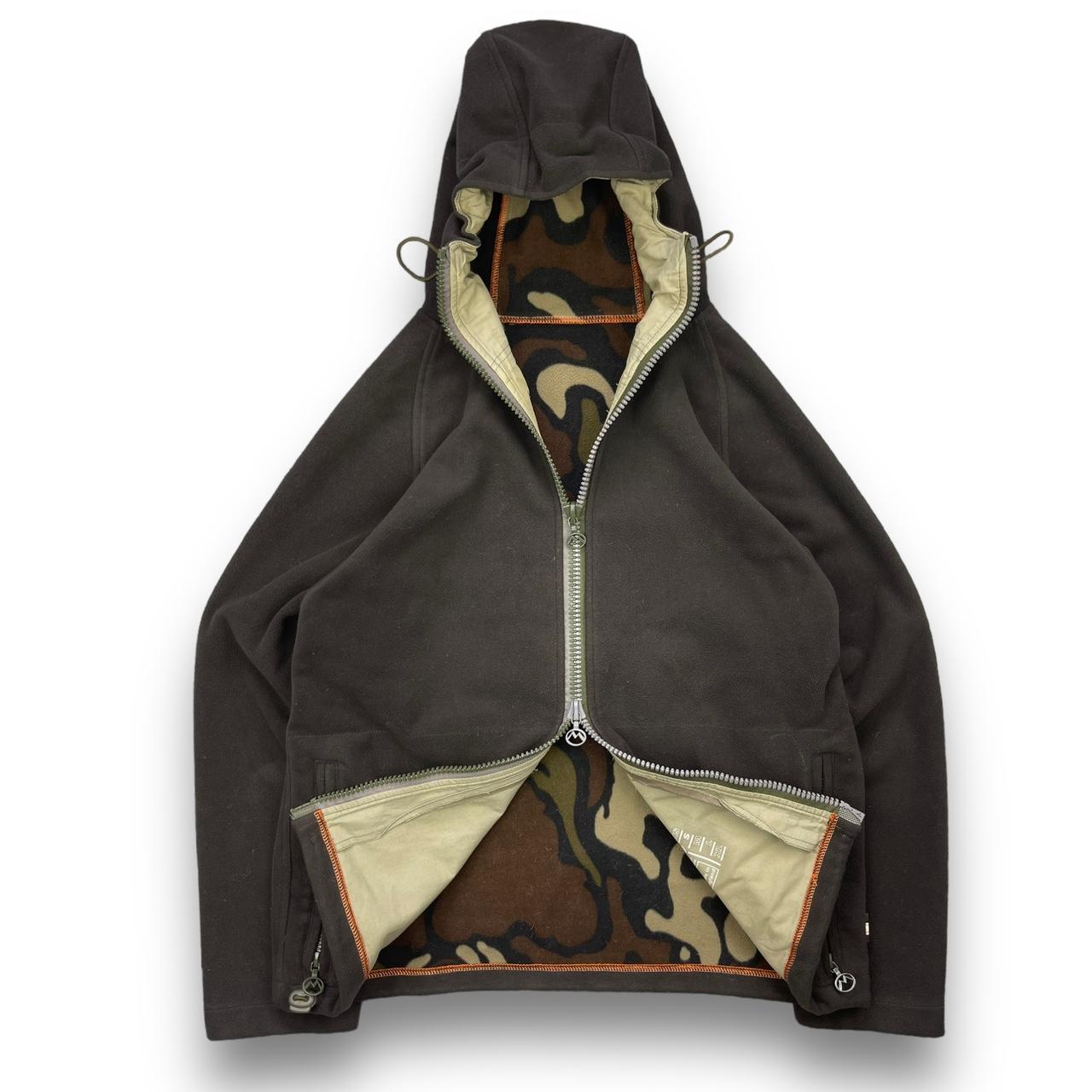 00s “Maharishi” 1.thermal double zip hoodie 2.double zip
