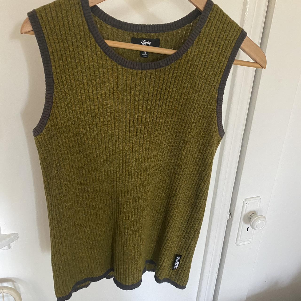 Stussy knit-vest - Depop