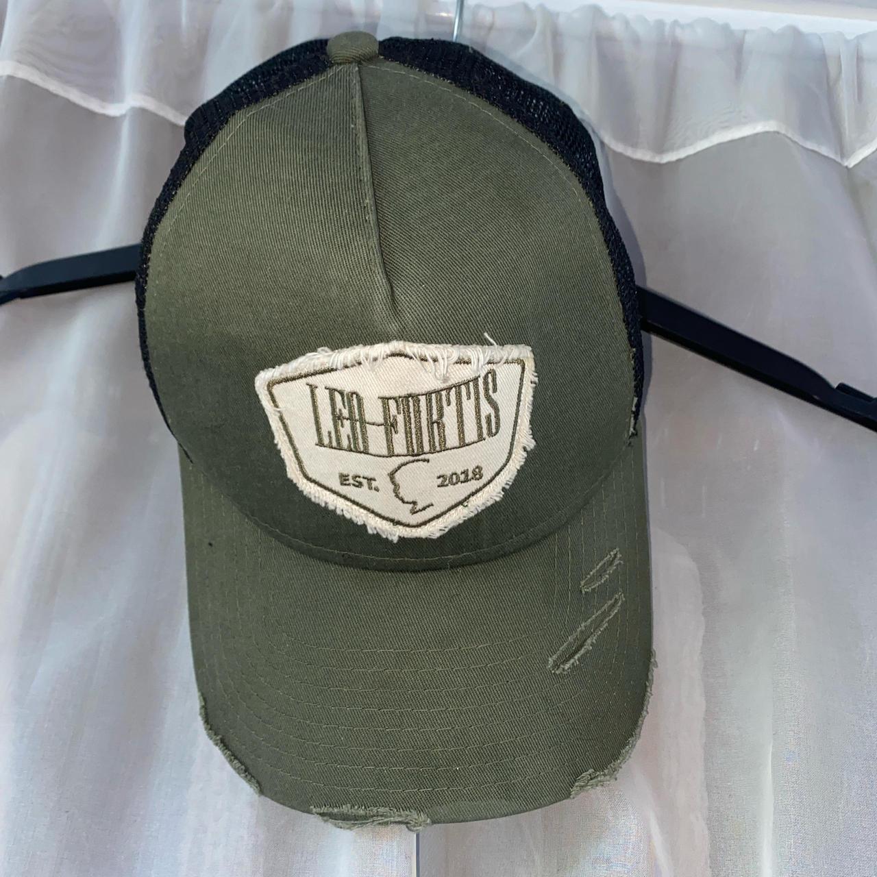 Mens Hats Leo Fortis Trucker Cap Leo Fortis Distressed Trucker Hat