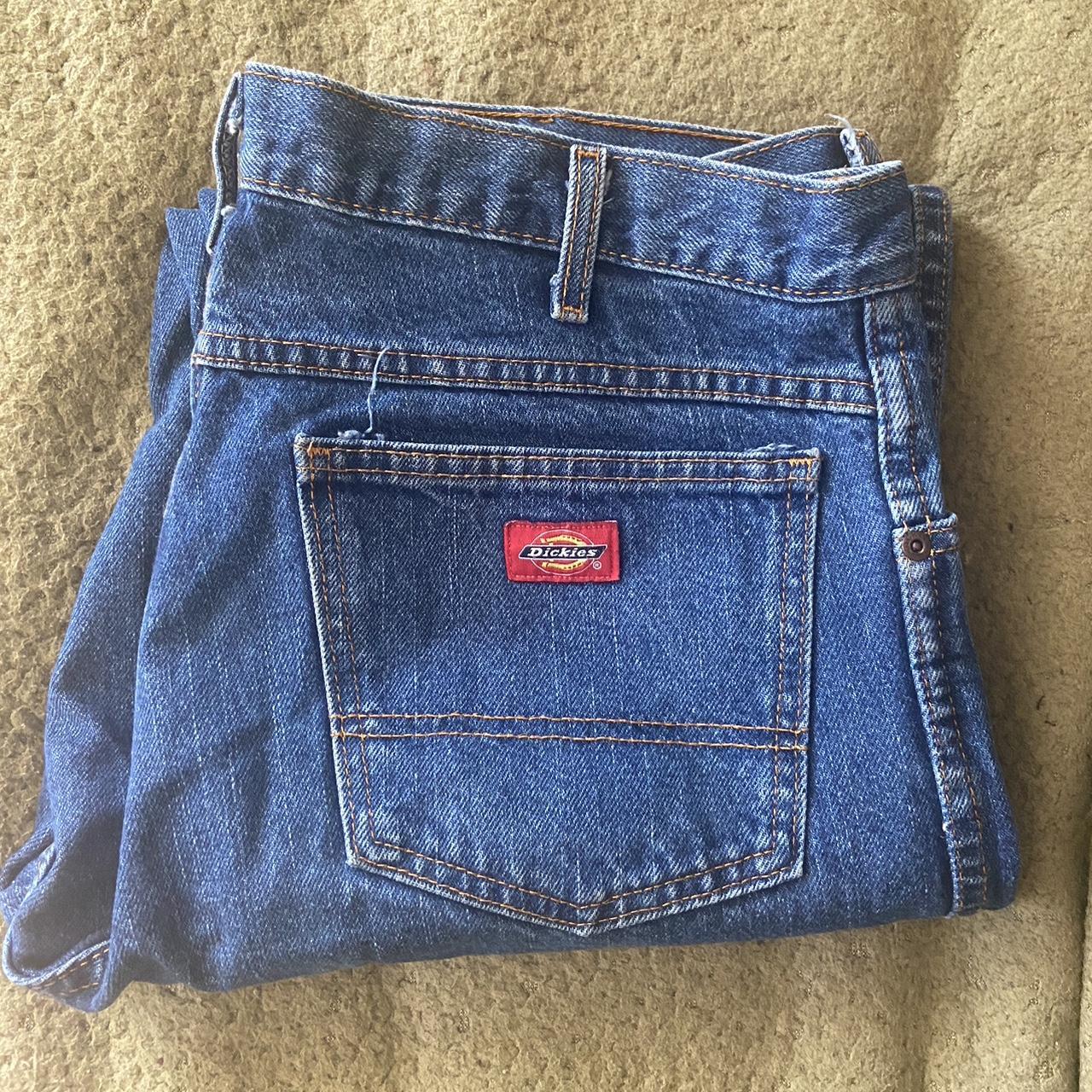 Dark wash dickie pants!! These are some high quality... Depop