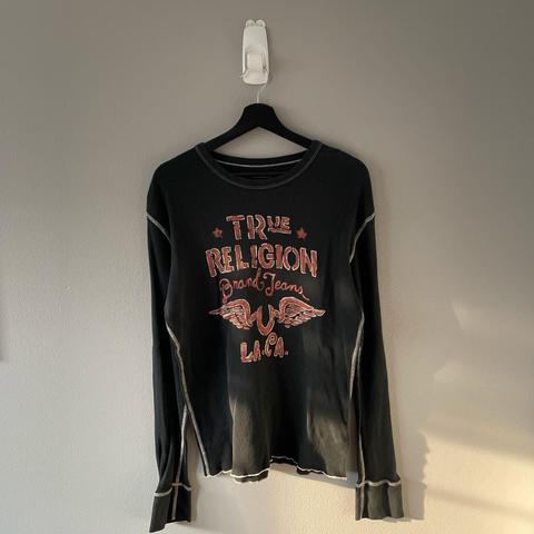 True religion hot sale thermal shirt