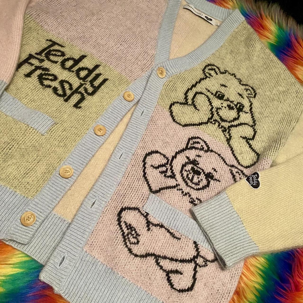 Teddy Fresh X CARE BEARS Cardigan XS on sale $230