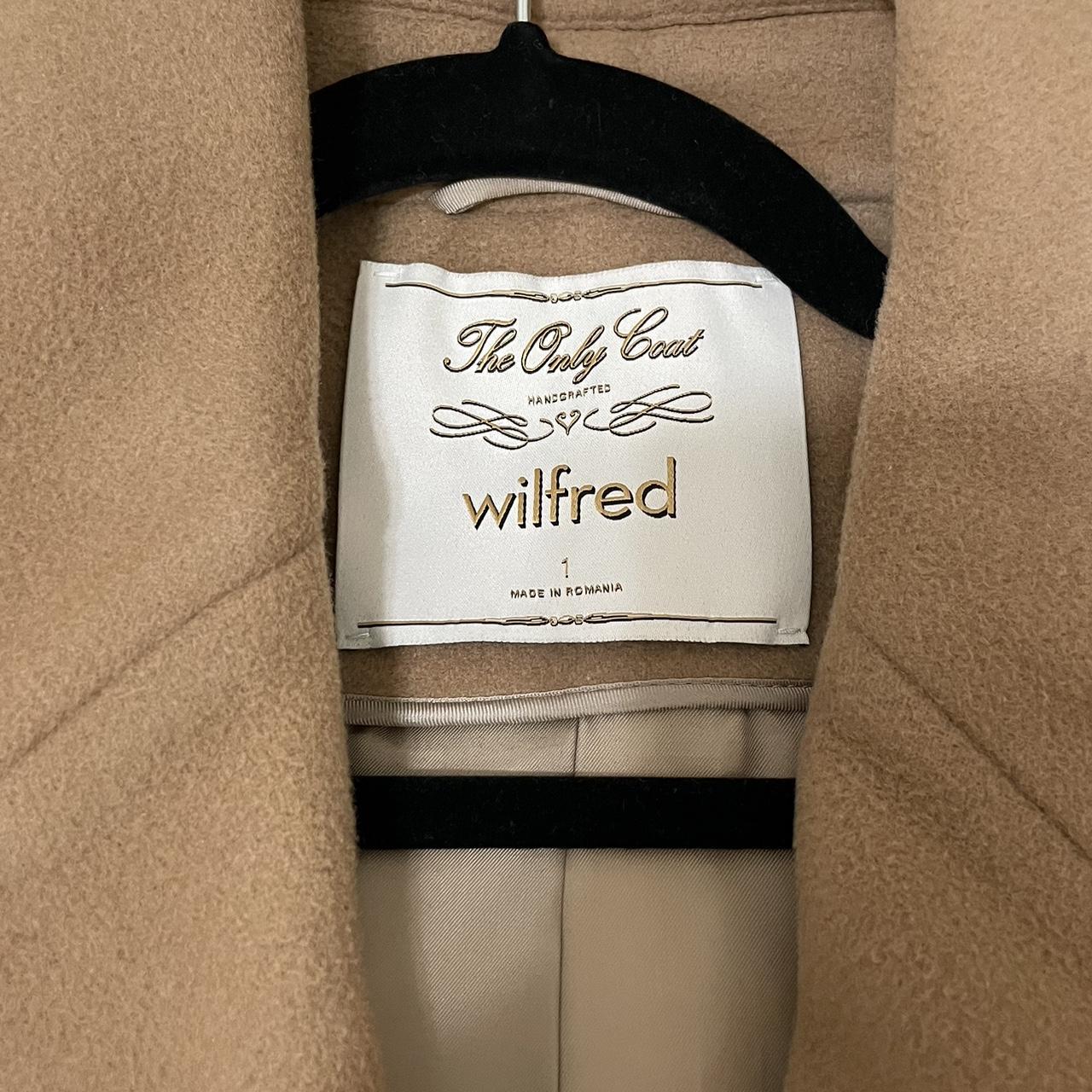 Aritzia Wilfred Only Coat size color classic