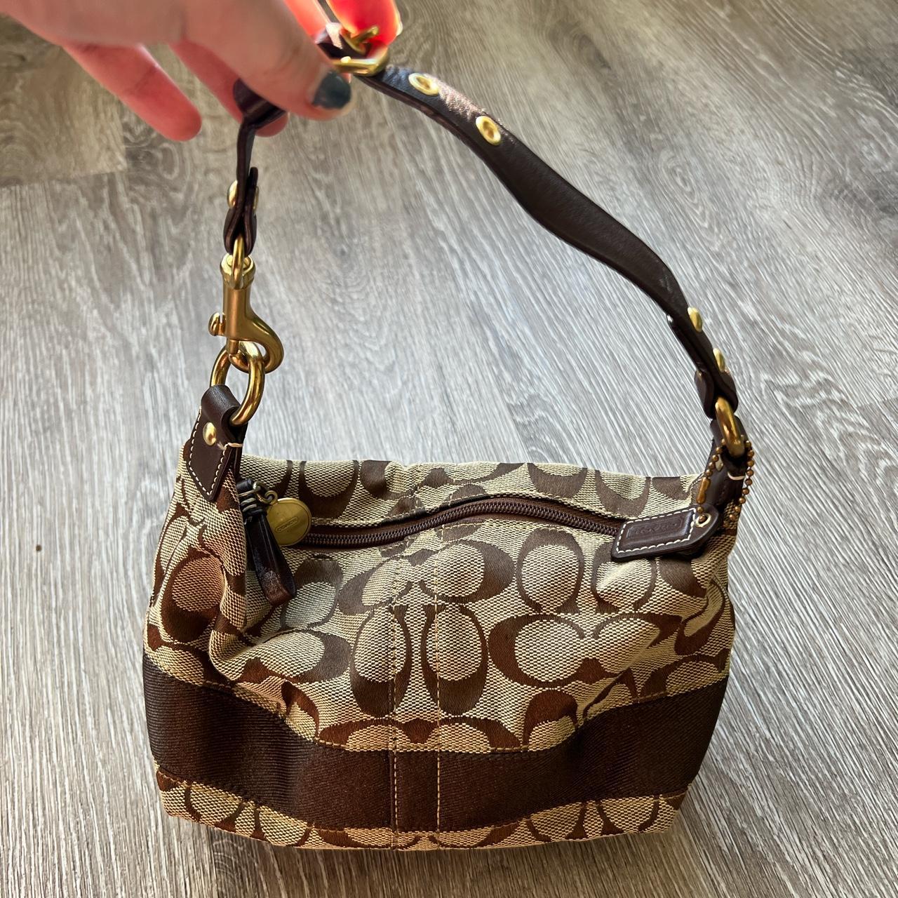 Small gold Coach purse - clothing & accessories - by owner - apparel sale -  craigslist