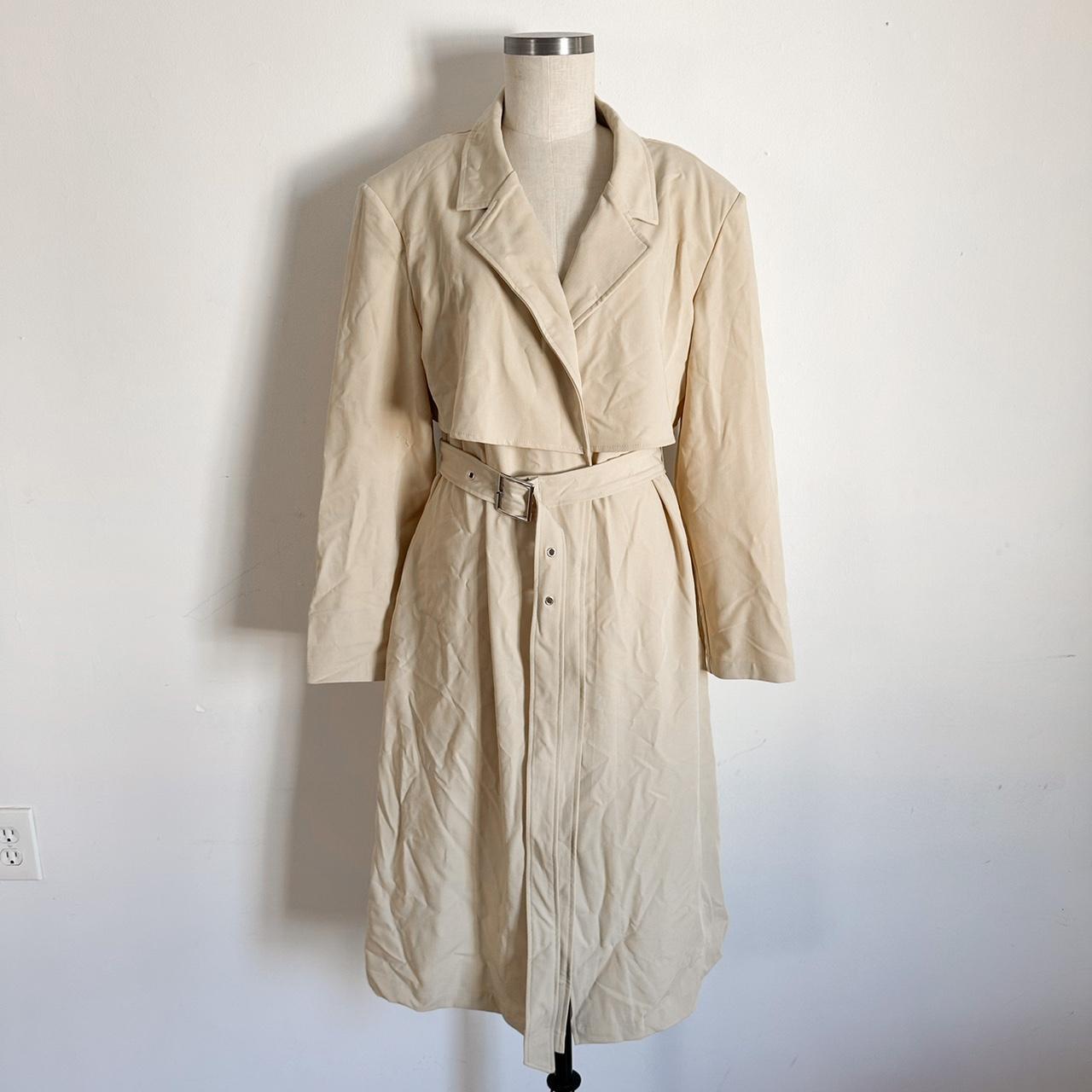 We Wore What long trench coat, NWT retail @ 99 — size L - Depop