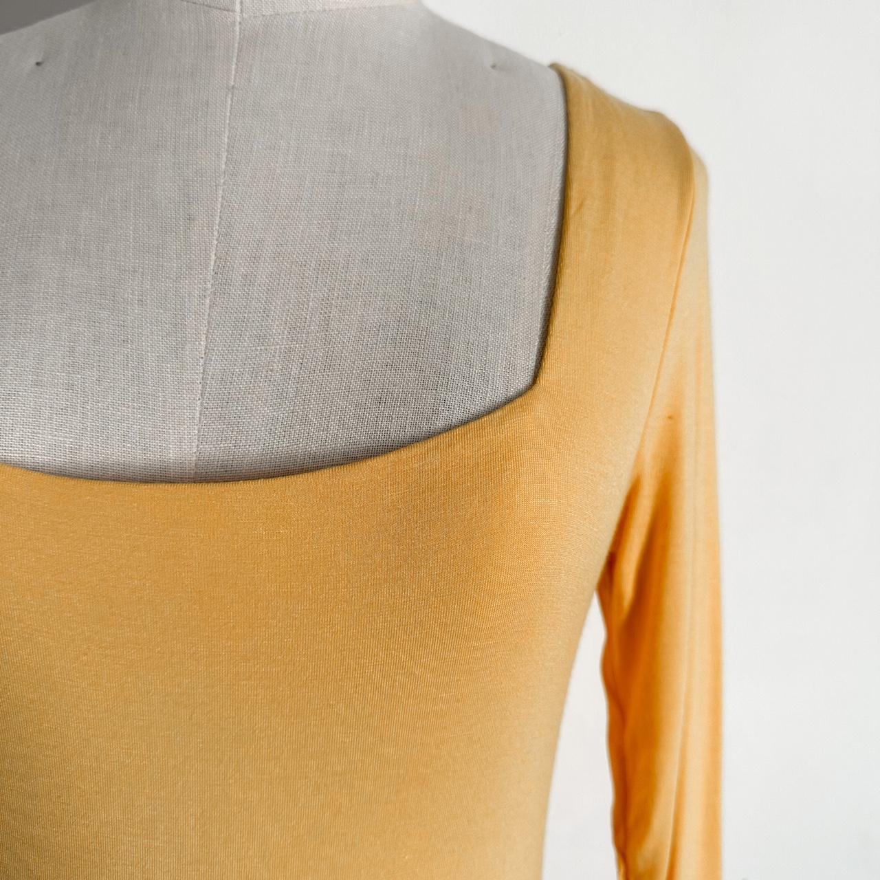 Women's Yellow Shirt Depop