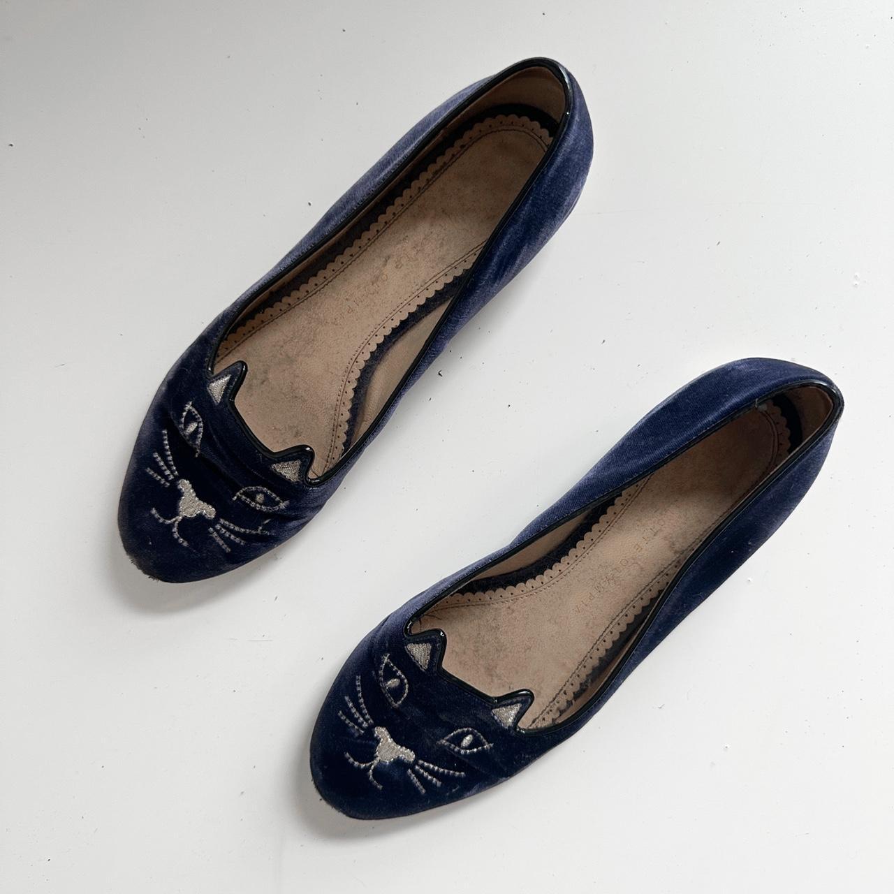 Nordstrom Womens Blue And Navy Ballet Shoes Depop 0558