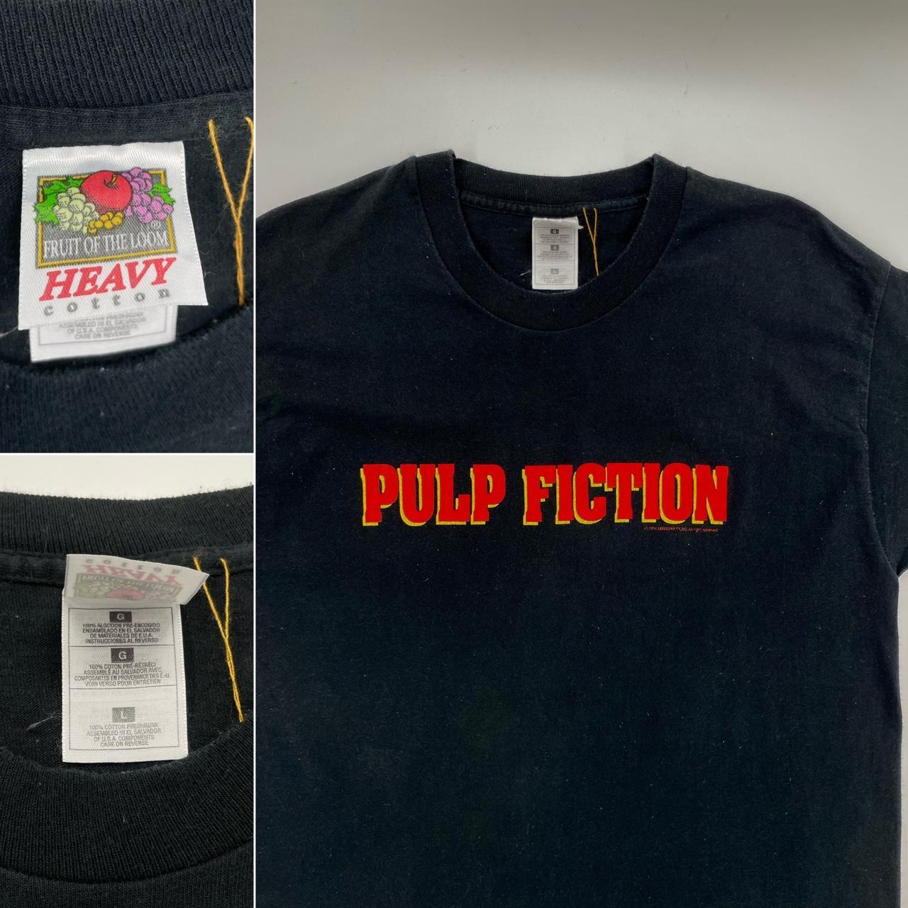 Vtg Pulp Fiction Tee Shirt 1994 Original Movie Music...