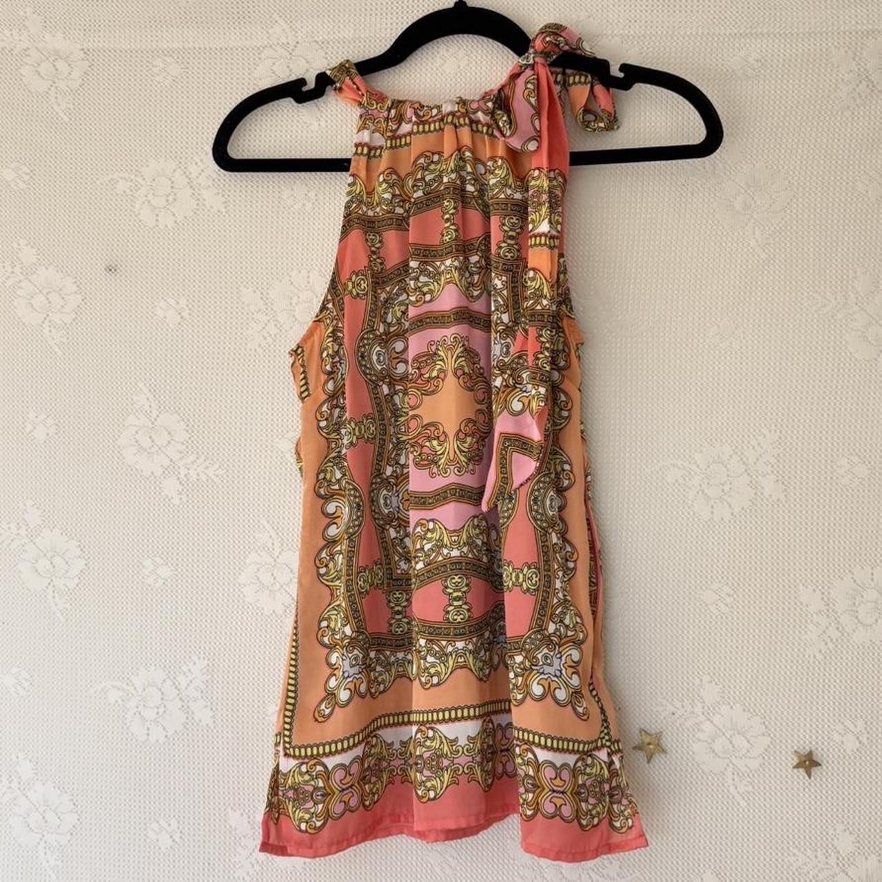 Cache Women's Blouse - Multi/Pink - S – Cache Y2K… - image 6