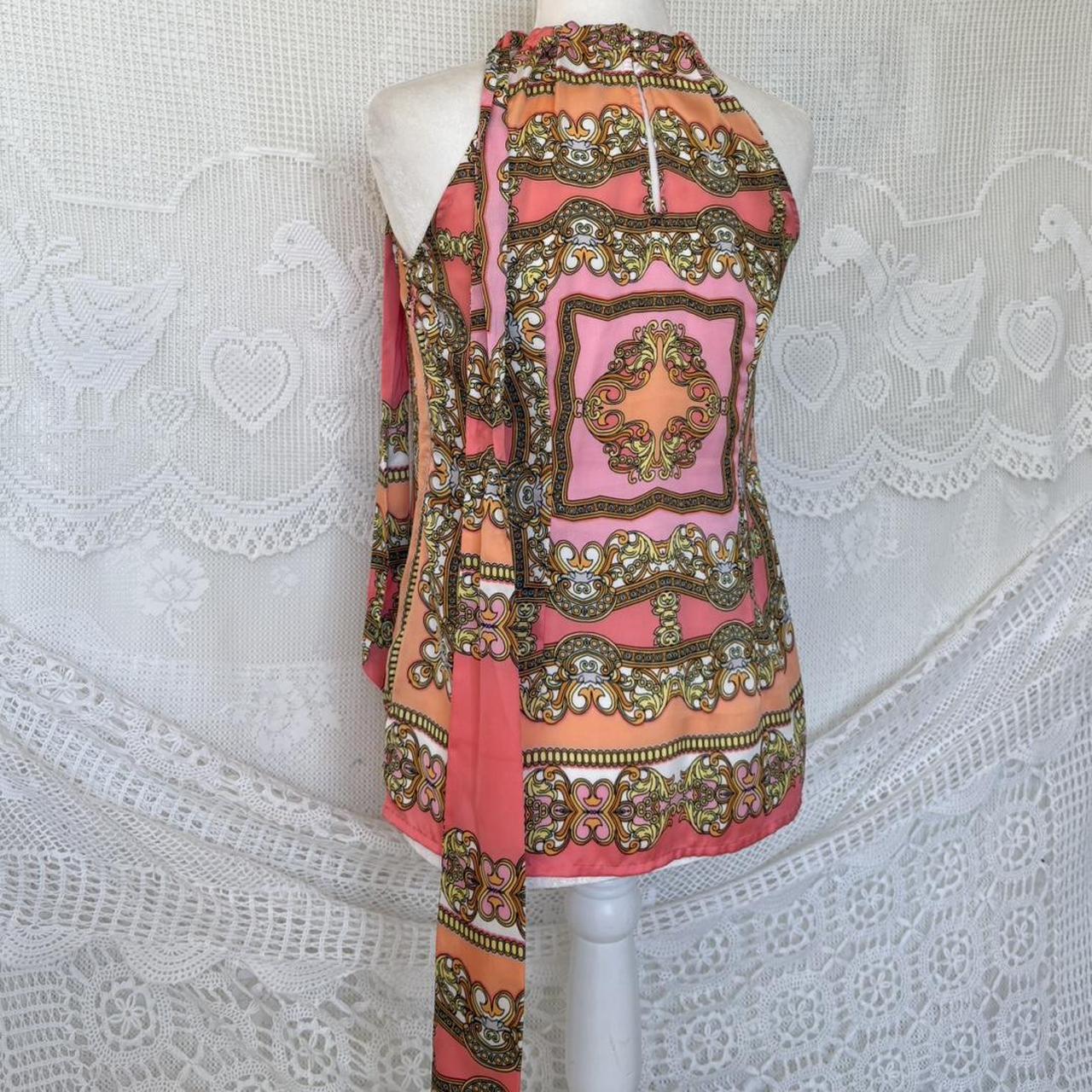 Cache Women's Blouse - Multi/Pink - S – Cache Y2K… - image 3