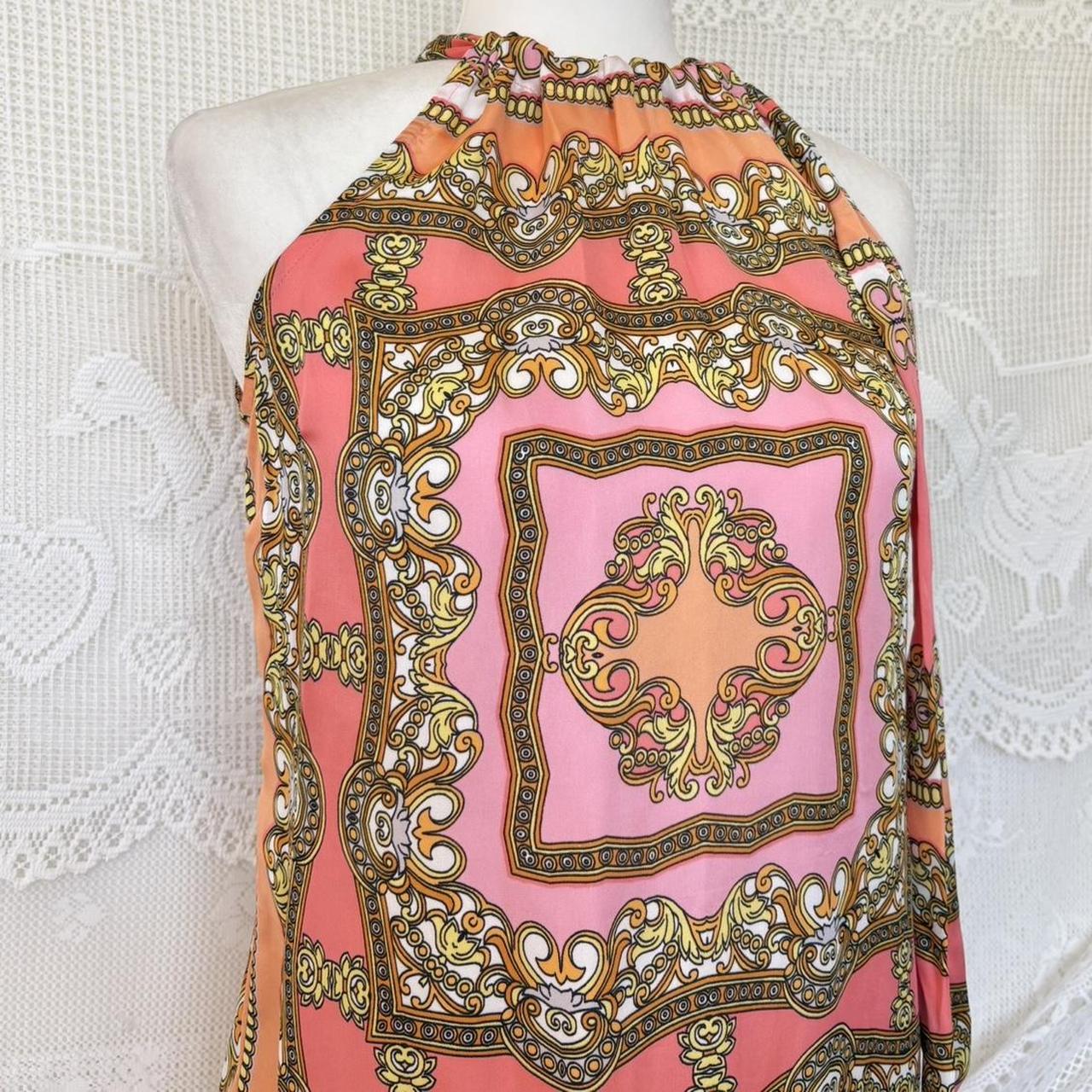 Cache Women's Blouse - Multi/Pink - S – Cache Y2K… - image 2