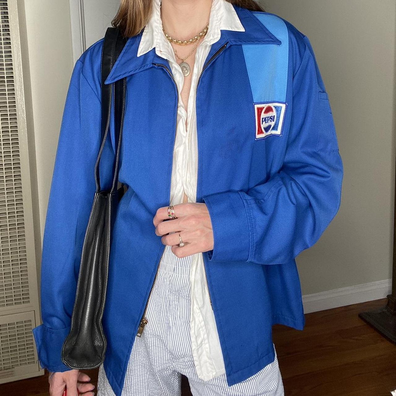 Vintage Pepsi Work Jacket Fits: Medium Size: 42in | Depop