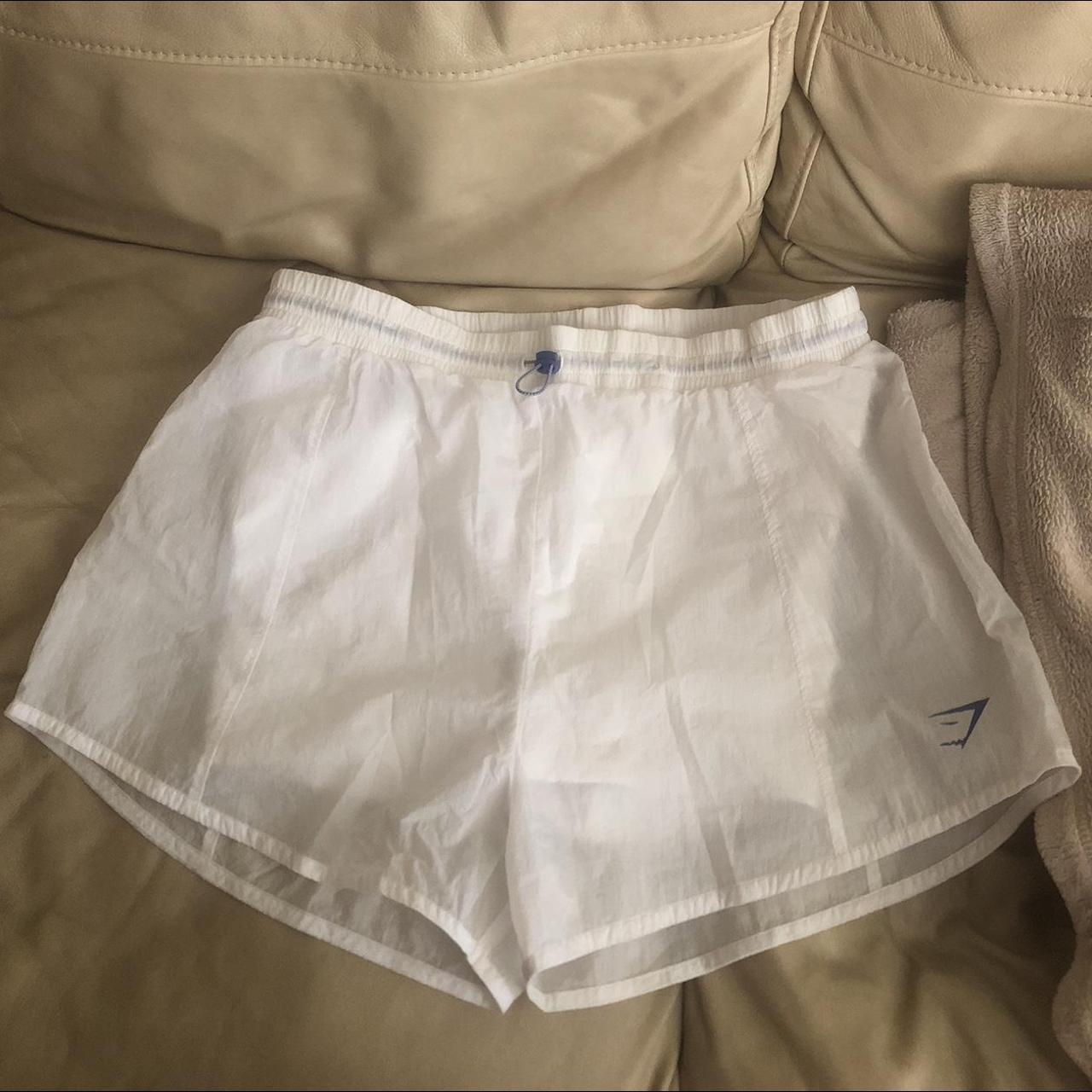 Gymshark White Pull-on Shorts for Women