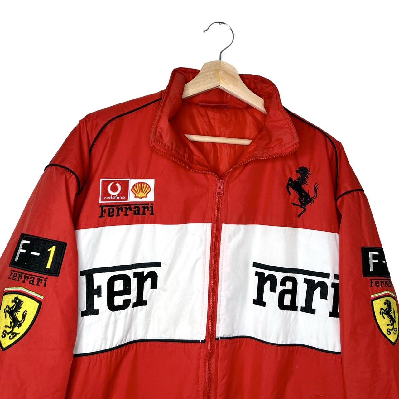 Ferrari Men's Red Jacket | Depop