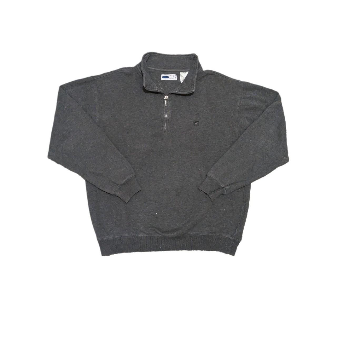 Vintage Fila quarter zip sweater size XL - good... - Depop