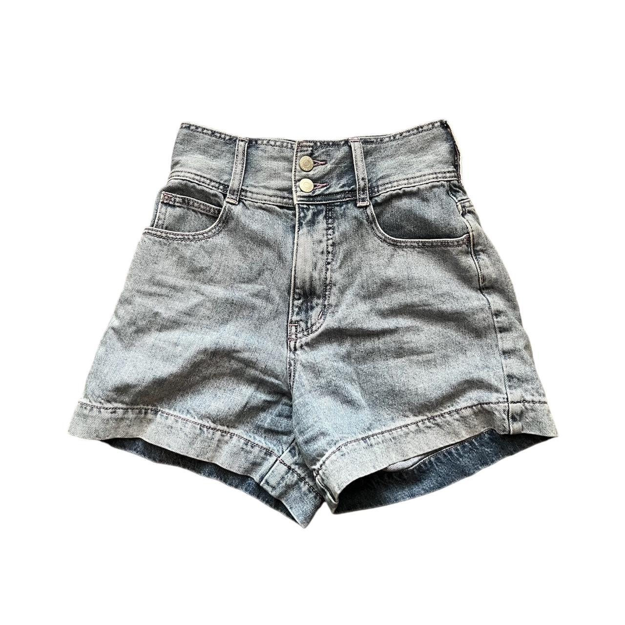 BDG Urban Outfitters Mom High Rise Denim Jean Shorts Size 28 Pristine Cond  Black  eBay