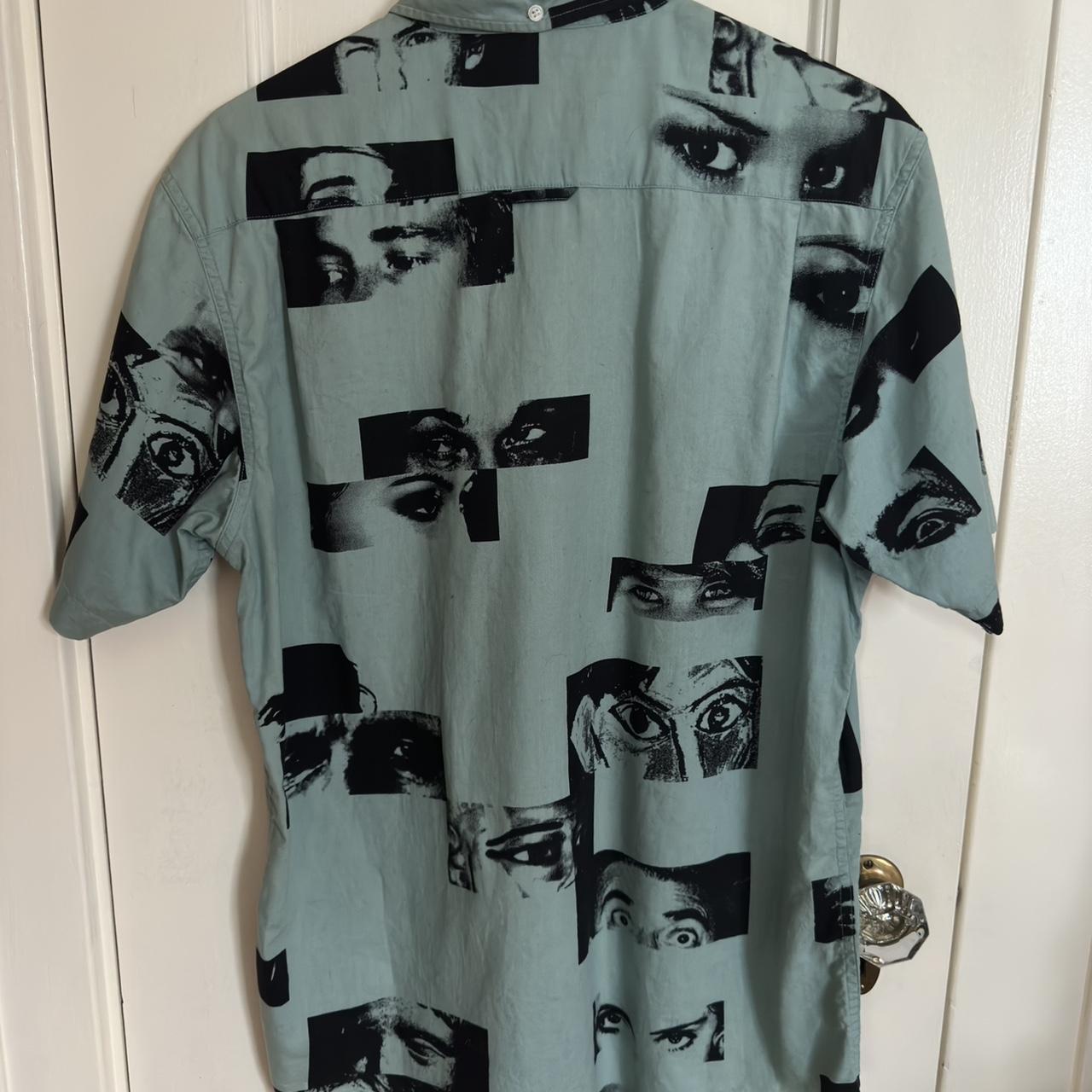 Supreme undercover eye tshirt Black and - Depop