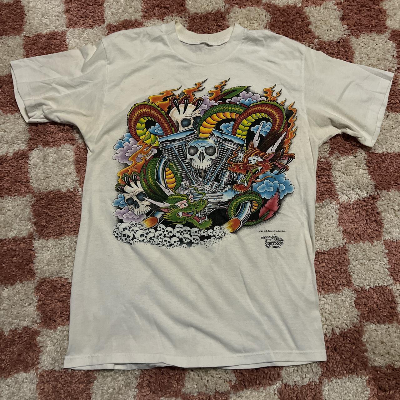 Vintage 1989 J.D. Crowe Productions designed tshirt.