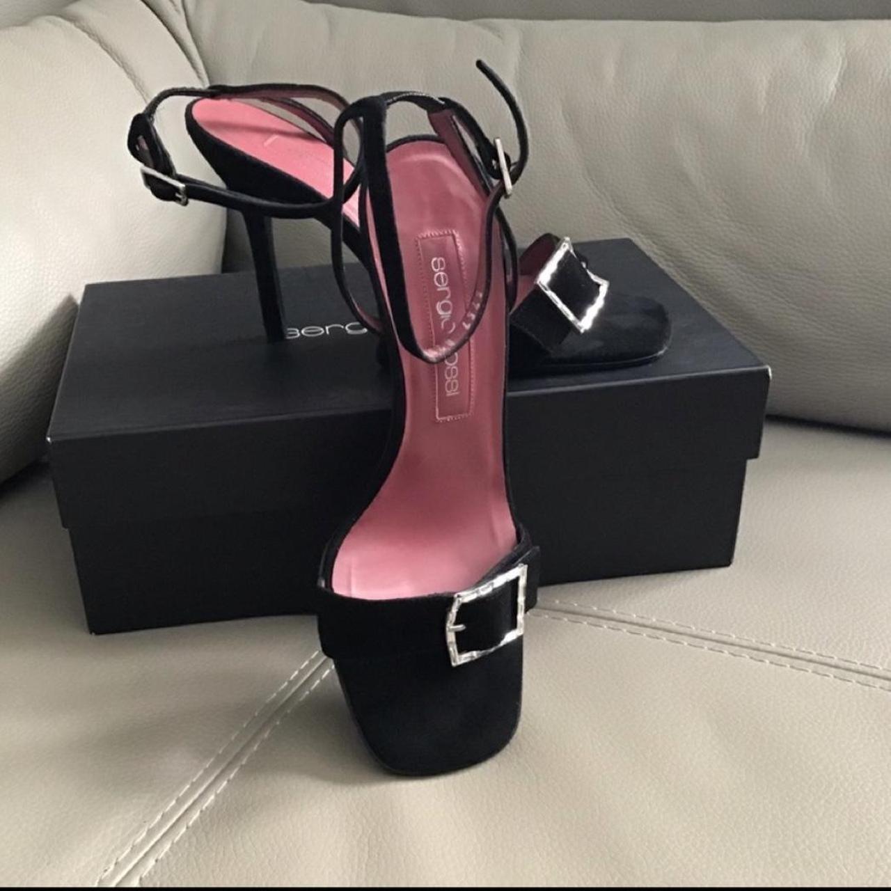 sergio rossi black heels