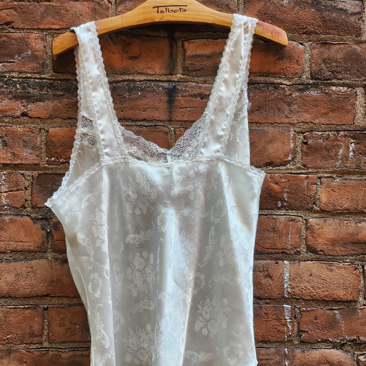 Christian Dior Women's White and Cream Vest | Depop