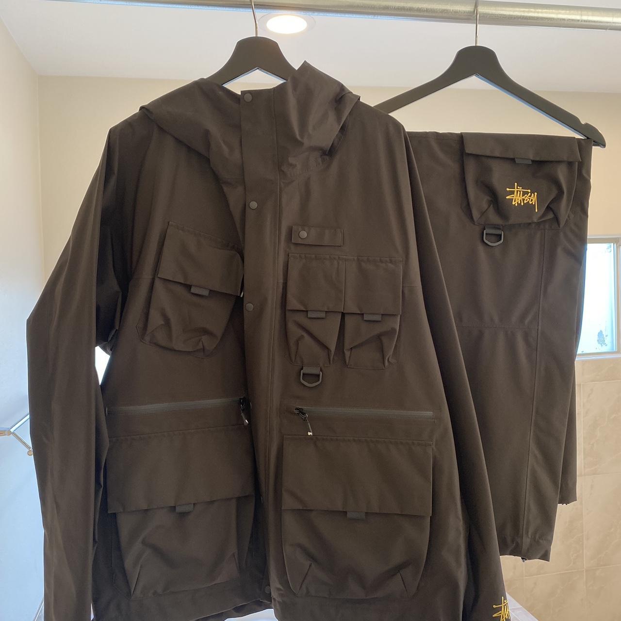 Stussy Gore Tex Jacket and Pants, Size XL, Jacket worn...