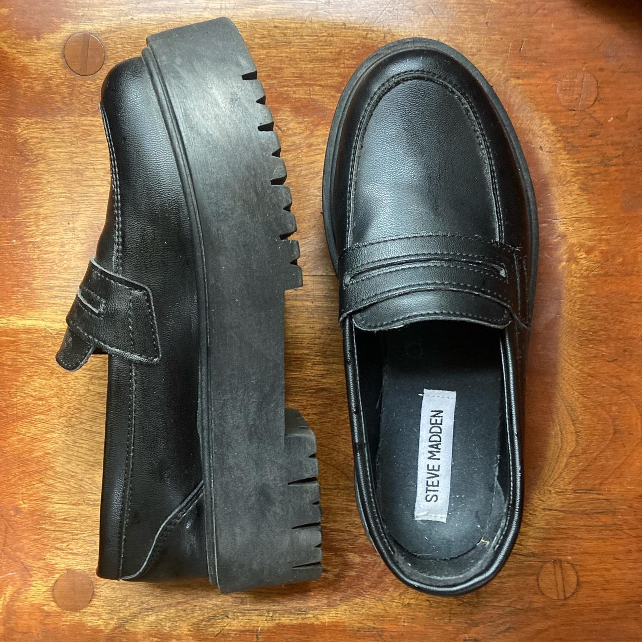 platform loafers steve madden