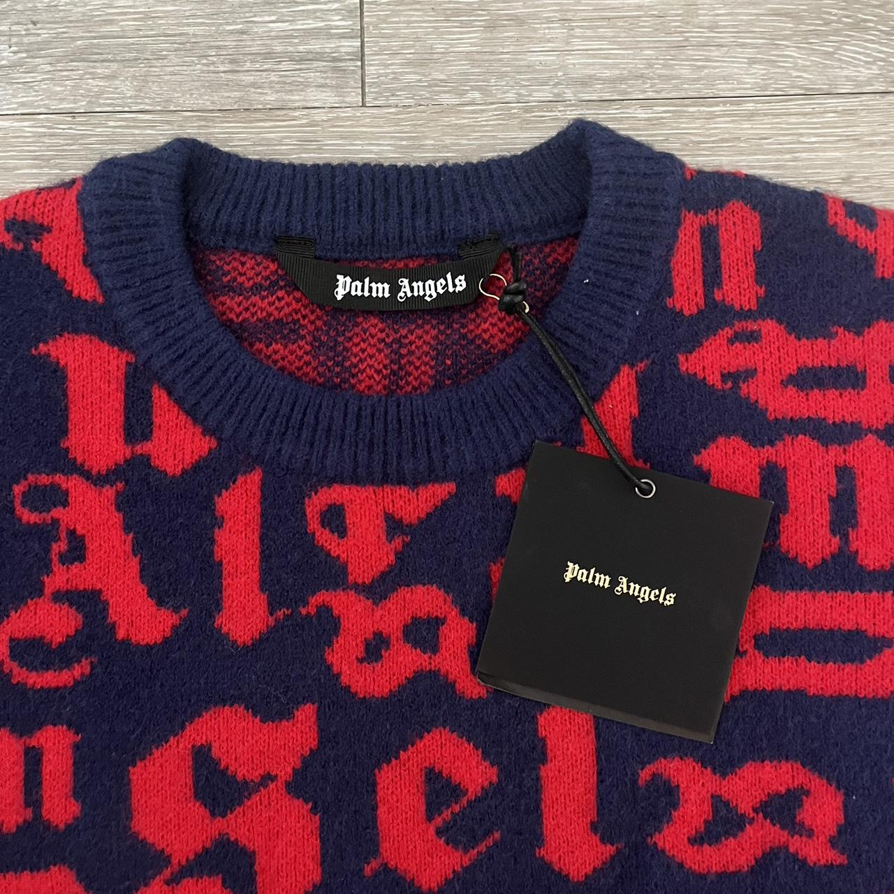 Palm Angels Monogram Sweater #PalmAngels #designer... - Depop