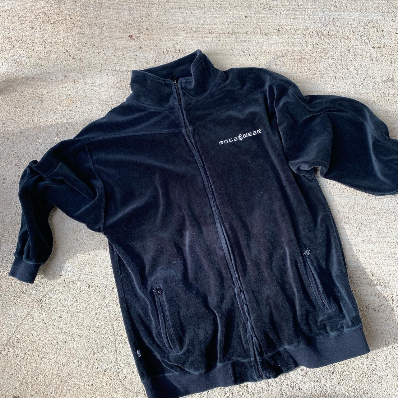 RocaWear kids boys youth terrycloth cloth all black... - Depop