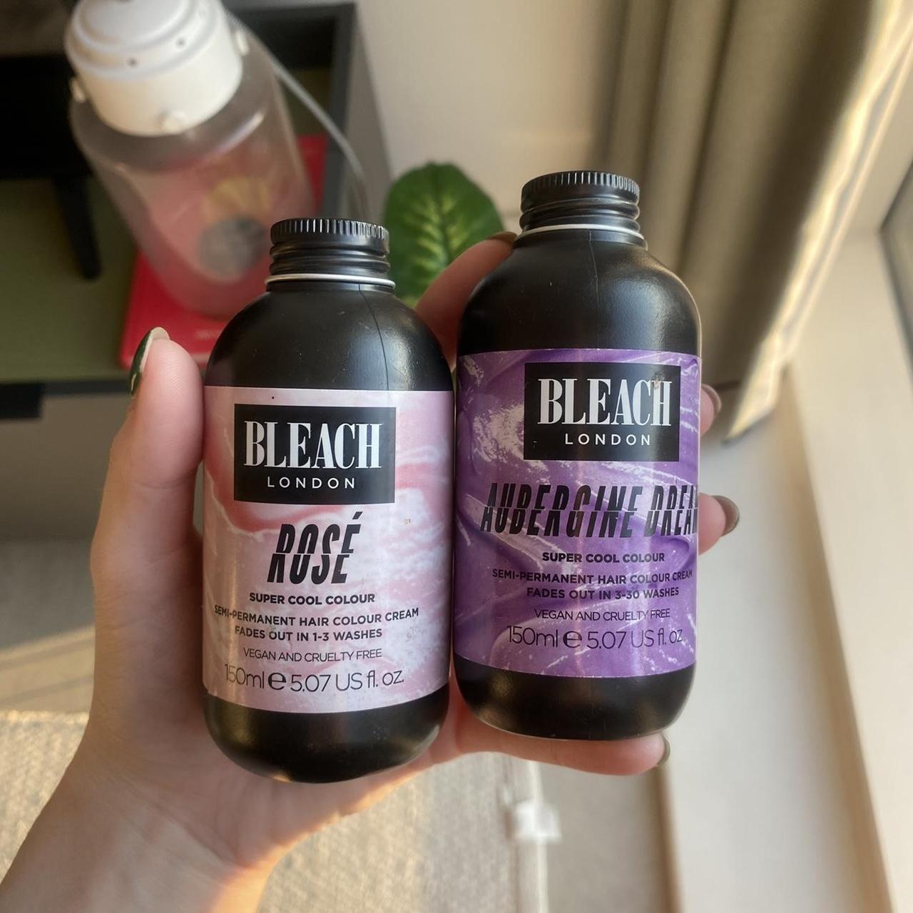 Bleach london rose and aubergine dream hair dye... Depop